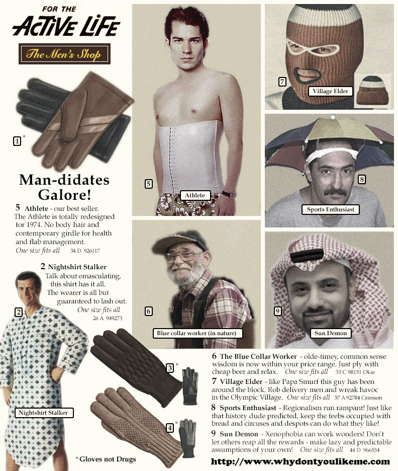 old-timey man-didates